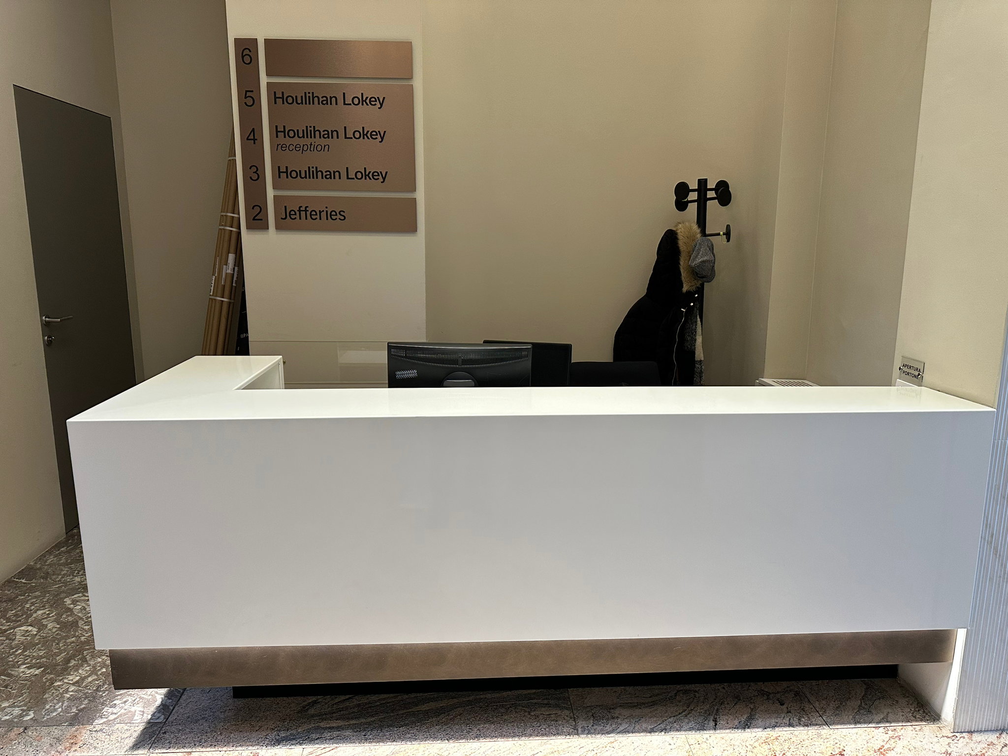 SERVIZIO DI RECEPTION 