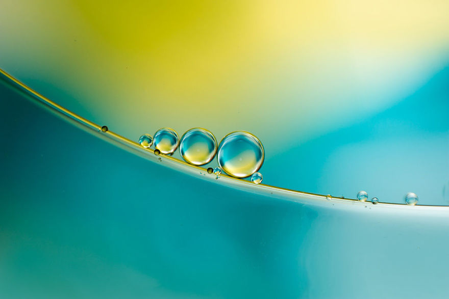 I Use Oil And Water To Photograph Abstract Drops | Bored Panda