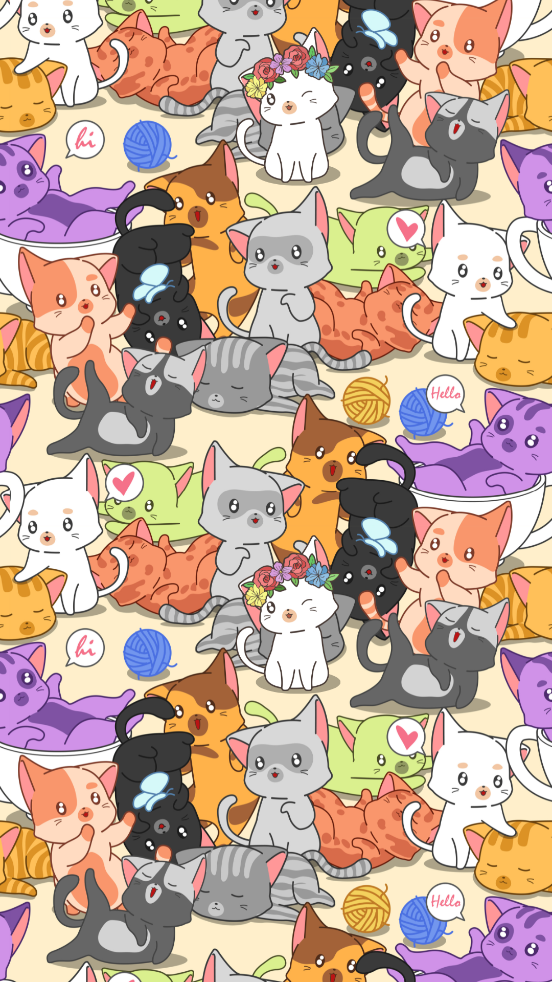 Funny Cat Phone Wallpaper