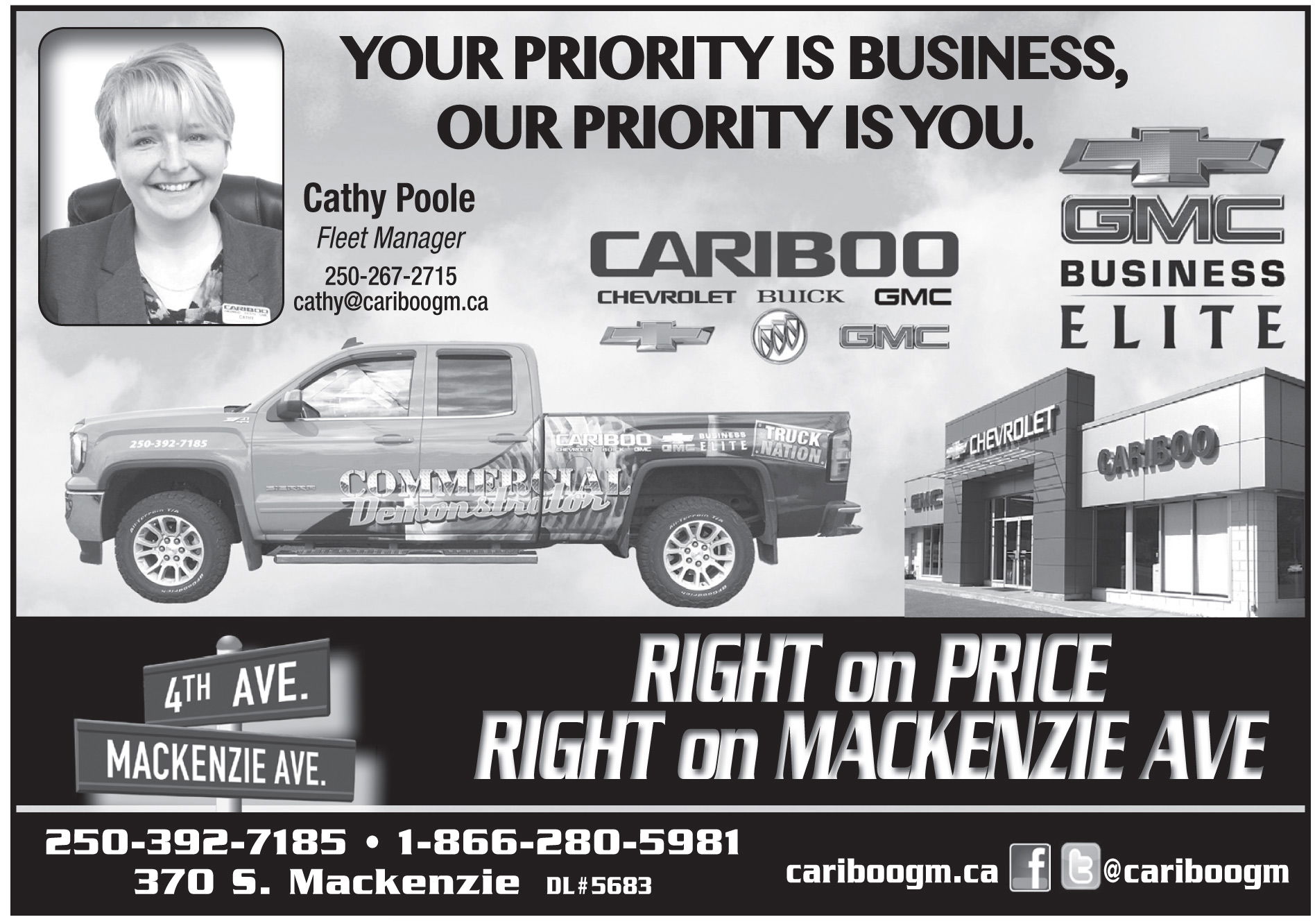 Please take a moment to visit our wonderful sponsors, Cariboo Chevrolet Buick GMC Ltd.. Click here.