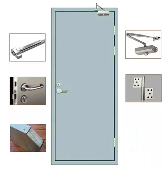 Fire Rated Door Emergency Fire Exit Fireproof Door DESEO GROUP