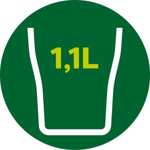 وعاء كبير سعة 1،1 لتر