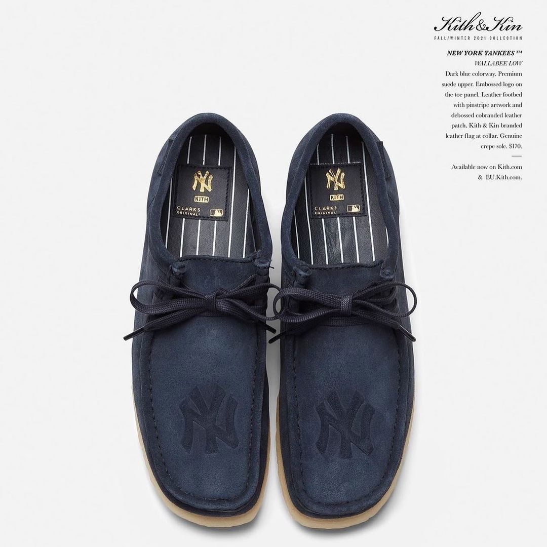 KITH x MLB x CLARKS 三方聯名WALLABEE 發售詳情- 𝗚 𝗠𝗮𝗴𝗮𝘇𝗶𝗻𝗲 