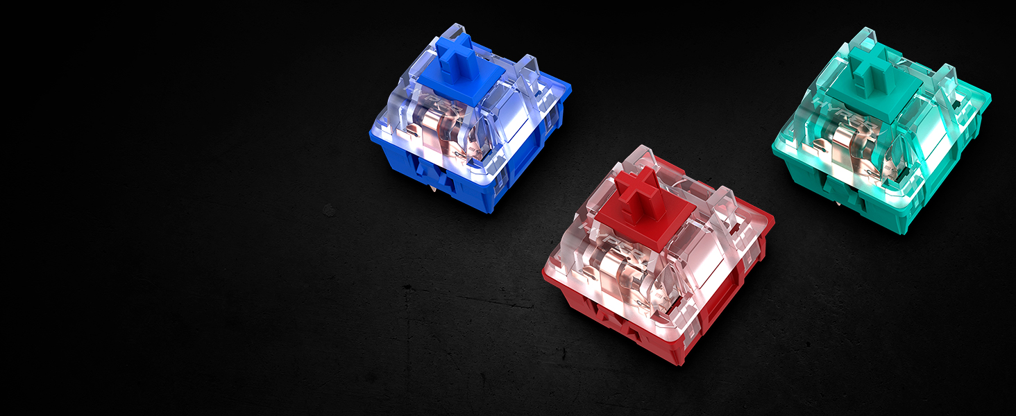 HyperX mechanical switches