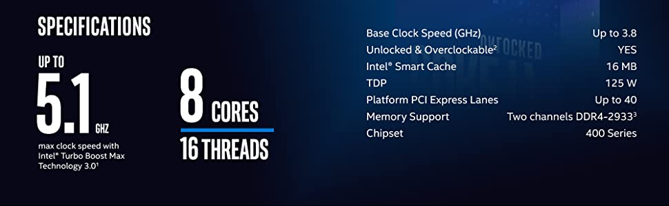 10th Gen Intel Core i7-10700K Desktop Processor