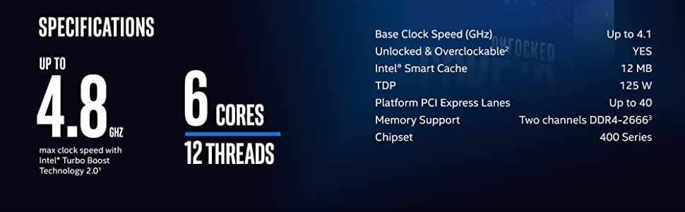 10th Gen Intel Core i5-10600K Desktop Processor