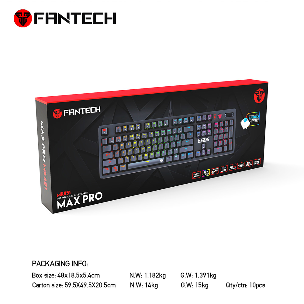 FANTECH MK851 MAX PRO Mechanical Keyboard