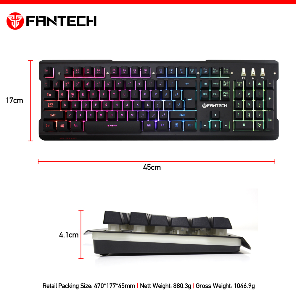 FANTECH K612 SOLDIER Gaming Keyboard