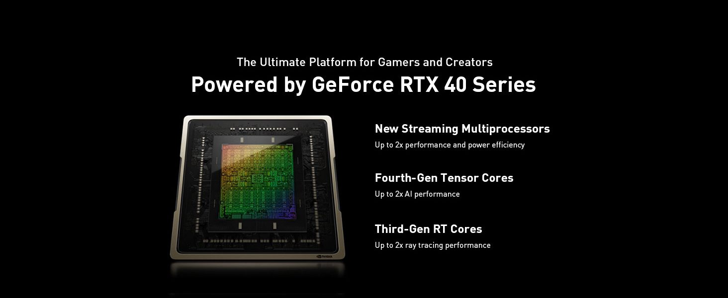 Powered by GeForce RTX 40 Series