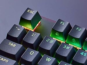 High-quality, durable PBT keycaps