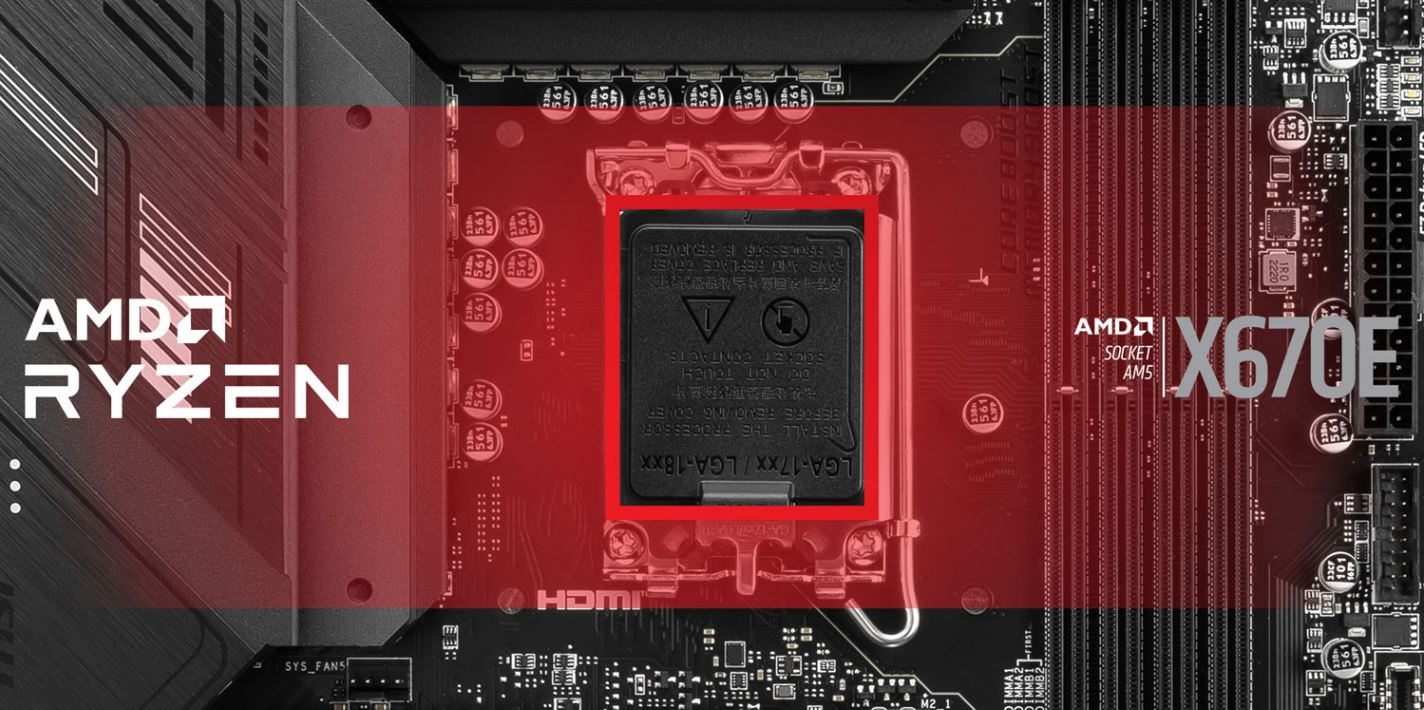 MSI MAG X670E TOMAHAWK WIFI AM5 AMD X670 ATX Motherboard