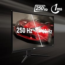 250 Hz Refresh Rate