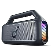 soundcore Boom 2 Outdoor Speaker, 80W, Subwoofer, BassUp 2.0, 24H Playtime, IPX7 Waterproof, Floa...
