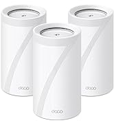 TP-Link Tri-Band WiFi 7 BE22000 Whole Home Mesh System (Deco BE85) | 12-Stream 22 Gbps | 2× 10G +...