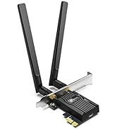 TP-Link WiFi 6 PCIe Card for Desktop PC AX3000 (Archer TX55E), Bluetooth 5.2, WPA3, 802.11ax Dual...