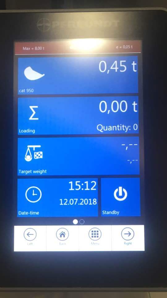 Installation of a weighing system in Shufal