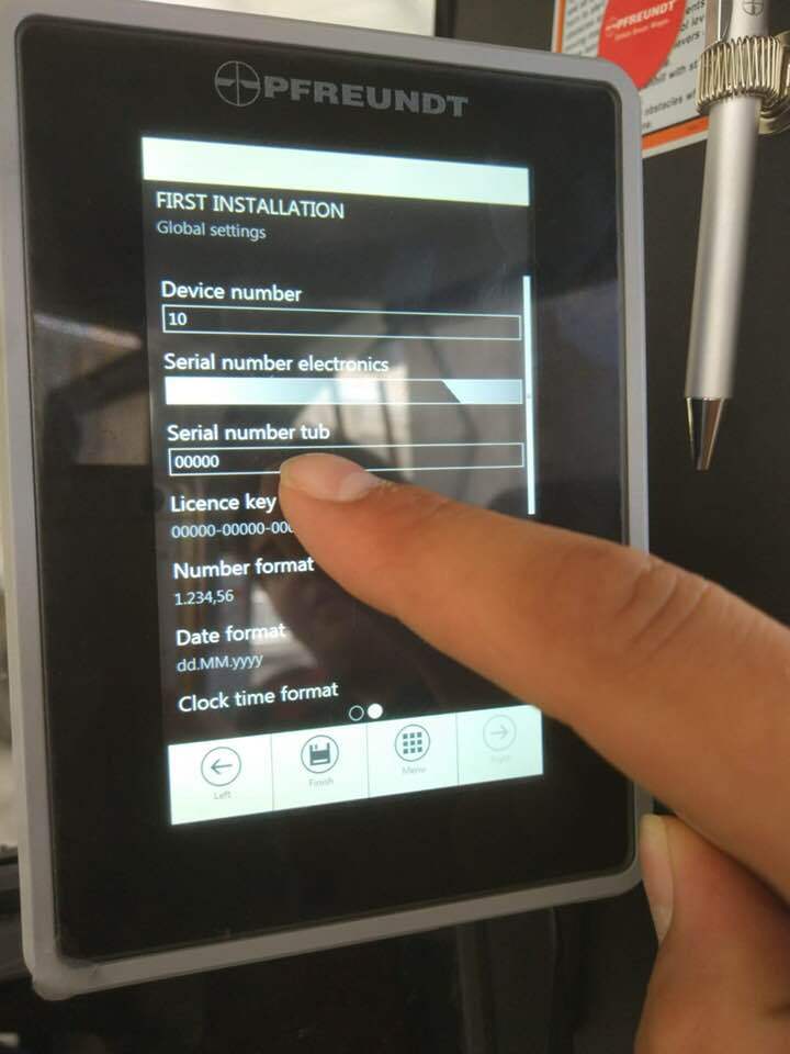 Installation of a weighing system in Shufal