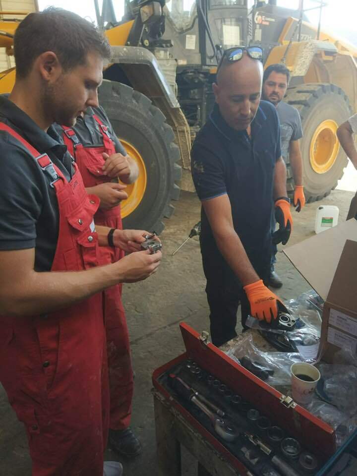 Installation of a weighing system in Shufal