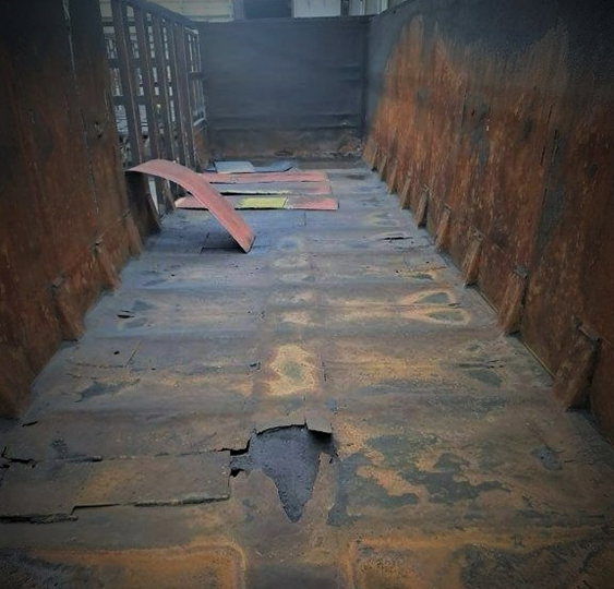 Manutenção de vagões de carga ferroviária