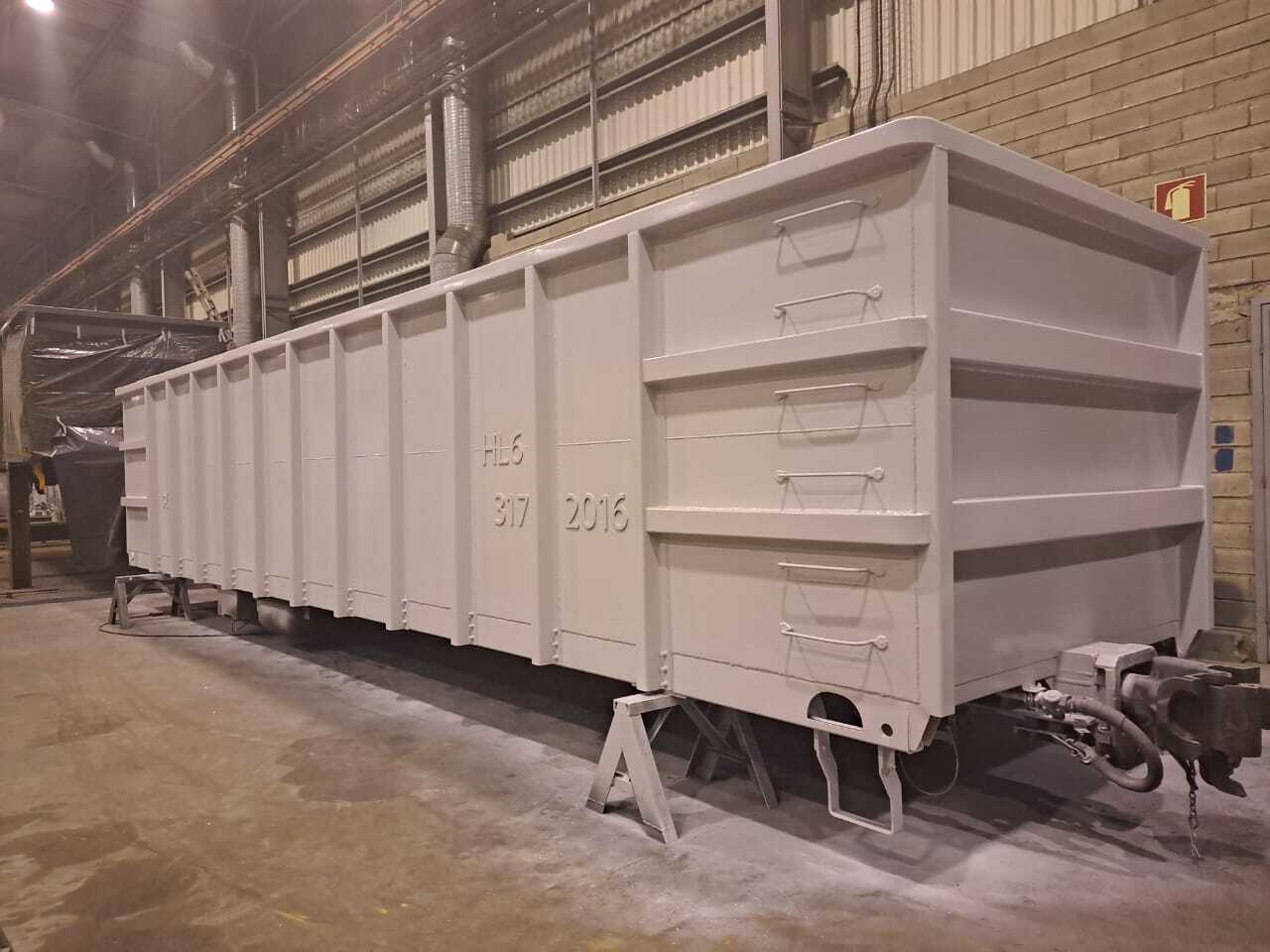 Manutenção de vagões de carga ferroviária