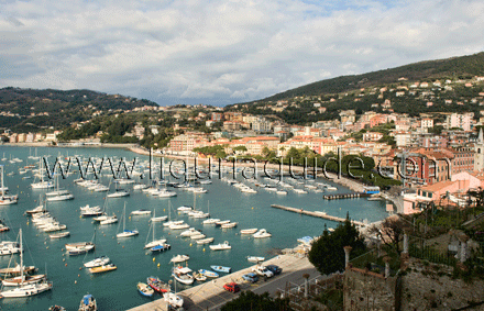 Golfo dei Poeti Lerici Town Panorama, Liguria Pictures