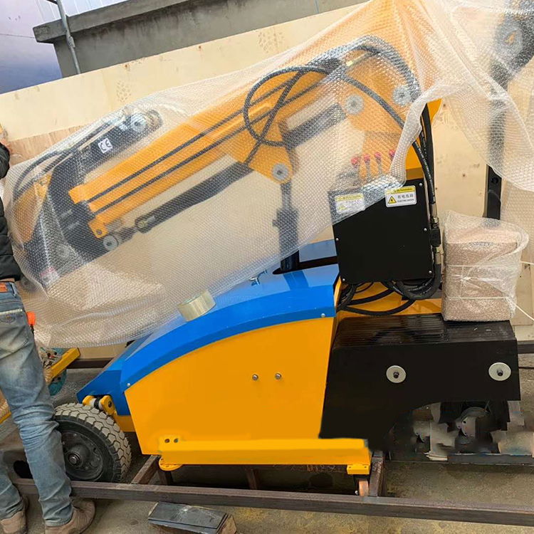 The Package Process of Glass Lifter Loading Suction Cup Car 2