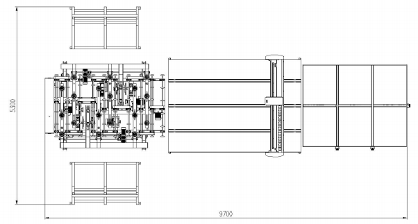 Equipment Appearance Diagram of Glass Cutting Machine 2