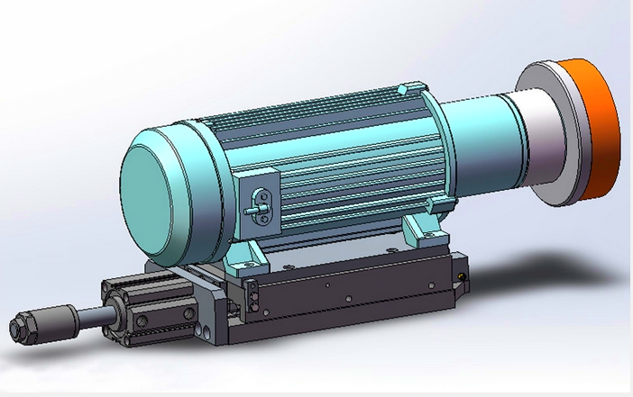 Figure 7 The automatic polishing cylinder system