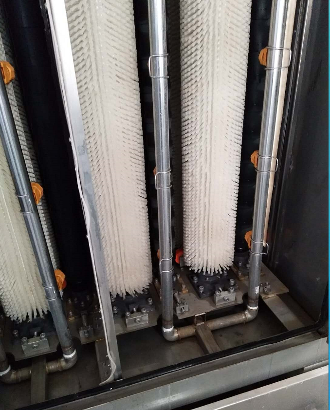 The brush roller of vertical glass washing machine 