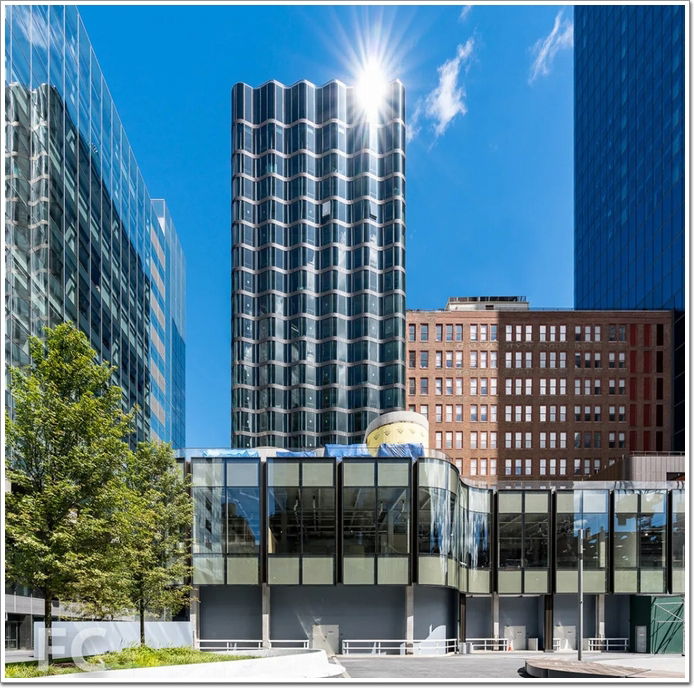 The new type glass curtain wall building - The Pendry Hotel from Manhattan 3