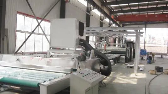 The laminated glass production line 1