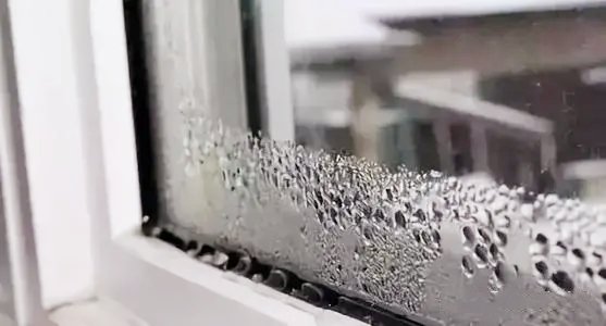 The dew point of insulating glass 1