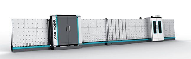 The insulating glass production line with gas filling function 1