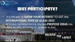 Figure 2 Show your interest to get the International Year of Glass 2022