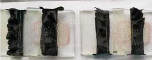 Figure 3 S1 test results of UV bonding of Low-E glass water for one-time film removal