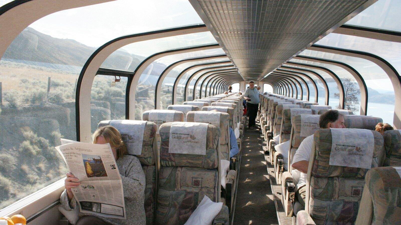 Figure 2 Indian will run luxury trains with glass roofs