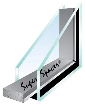 Figure 2 The insulating glass super spacer bar 1