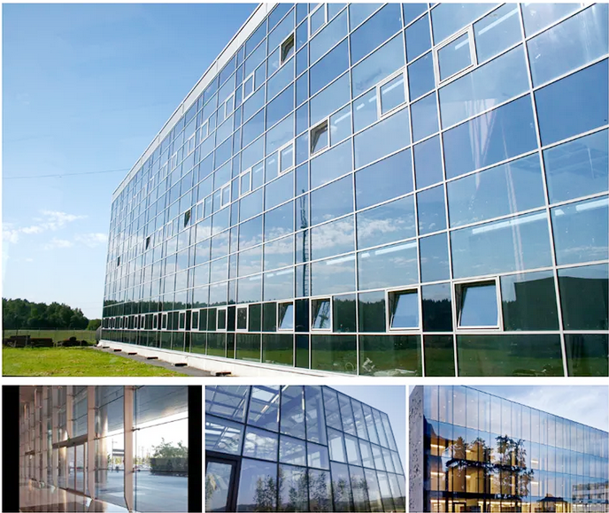 Figure 1 The flat glass building industry and the insulating glass building industry 1