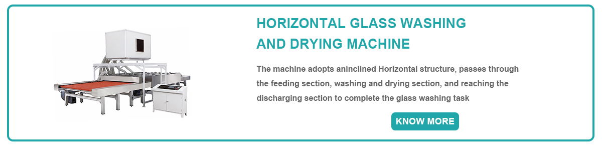 Figure The Horizontal Glass Washing and Drying Machine