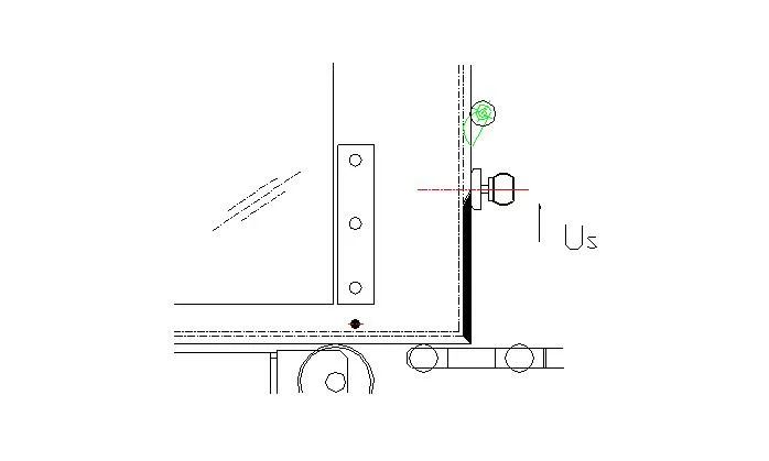 Figure 11 The first side glue coating of insulating glass sealing robot