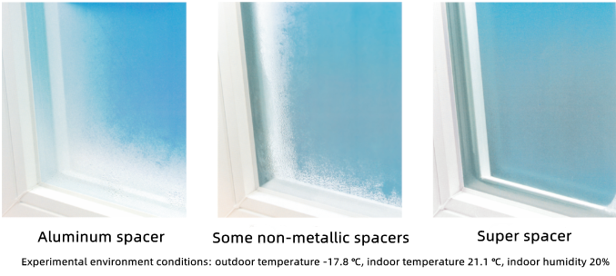 Figure 4 The thermal insulation function of the insulating glass of the skylight 1