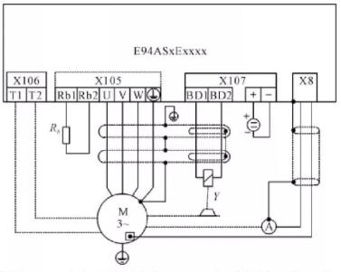 Figure 7 External wiring diagram of the server