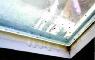 Figure 3 The phenomenon of glass condensation 2