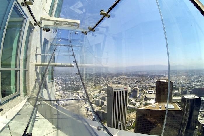Figure 1 The SkySlide at the U.S. Bank Tower in Los Angeles