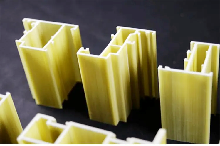 Figure 1 The polyurethane curtain wall building profile frames 1