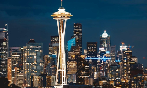 Figure 9 The recently renovated Seattle Space Needle. Photo by Andrea Leopardi on Unsplash.