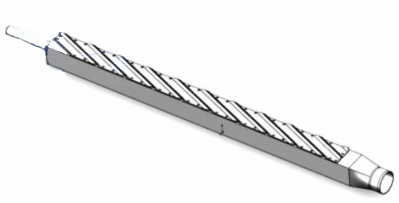 Figure 2 Structure of LIJIANG Glass air knife
