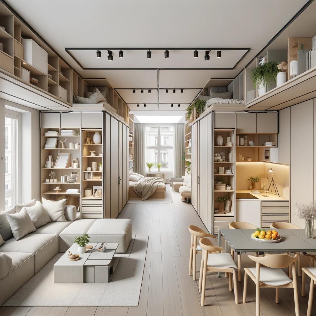 Flexibler und multifunktionaler Wohnraum