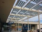 Commercial Solar PV Panel Canopy