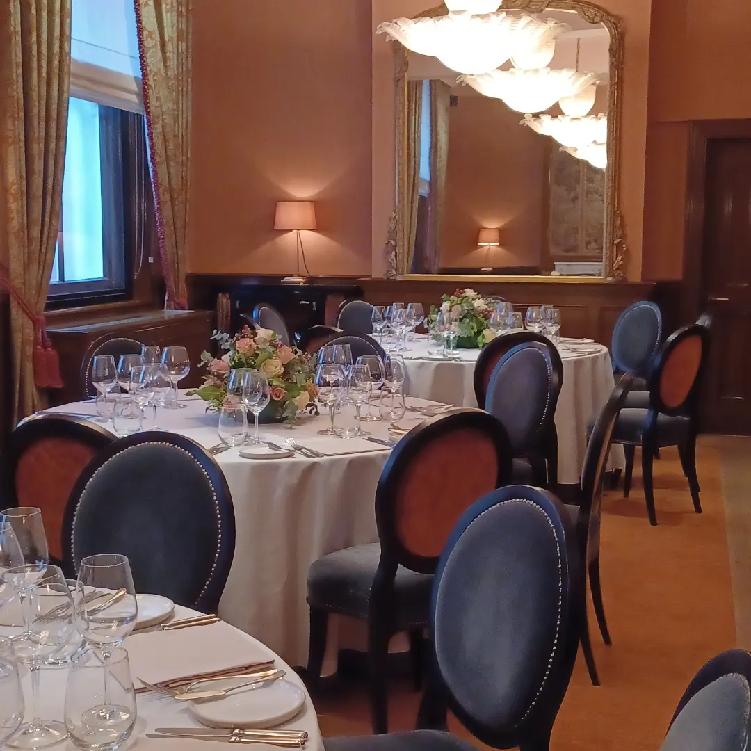 Table flowers for lunchtime British Fashion Council event at The Nomad Hotel 